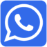 Whatsapp Logo blau